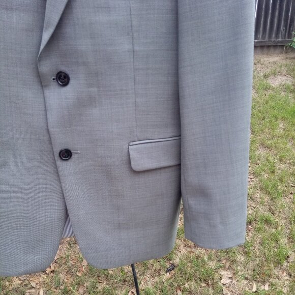 Tommy Hilfiger worsted wool gray blazer sz 38 - Picture 6 of 14